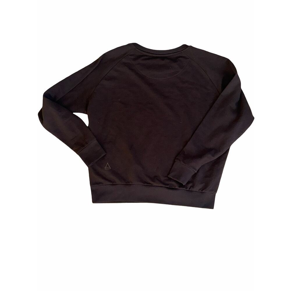 Eleven Paris Life Is A Joke Graphic Sweatshirt Black Raglan Pullover S - Picture 9 of 10